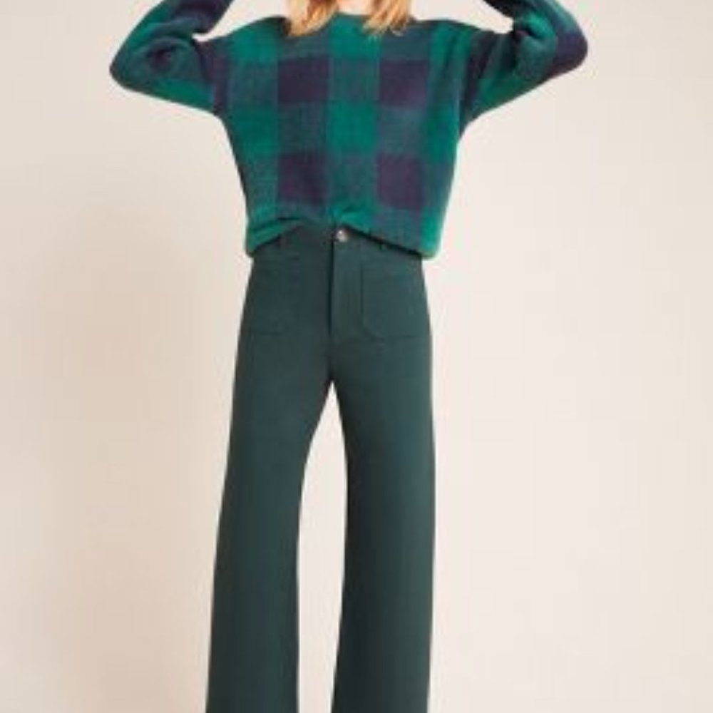 A+ Courtney Cropped Wide-leg pants